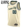 Dres Milwaukee Bucks Prilagođeni Nike 2025-26 City Edition Bijela Swingman - Dječji